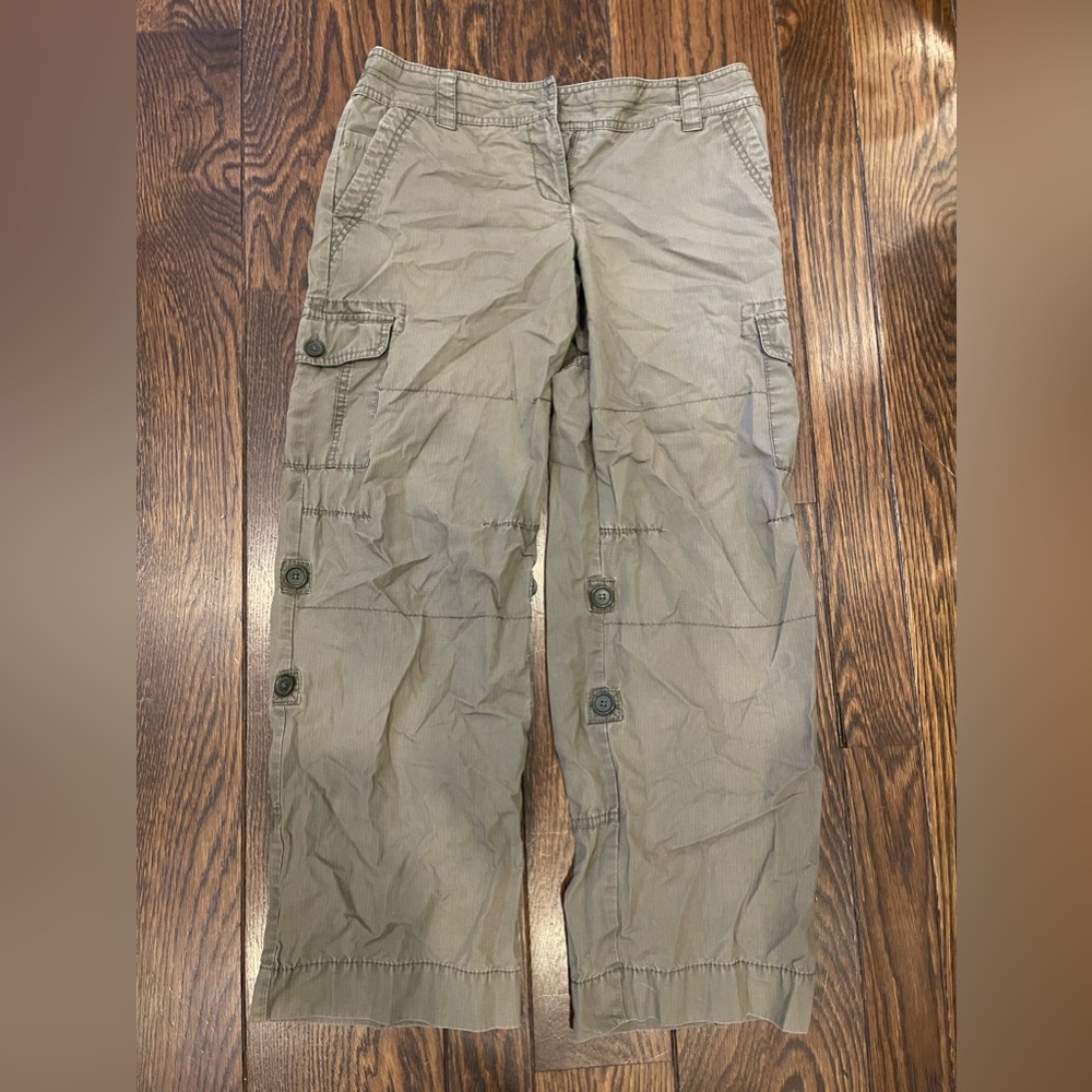 Olive Green Cargo Pants